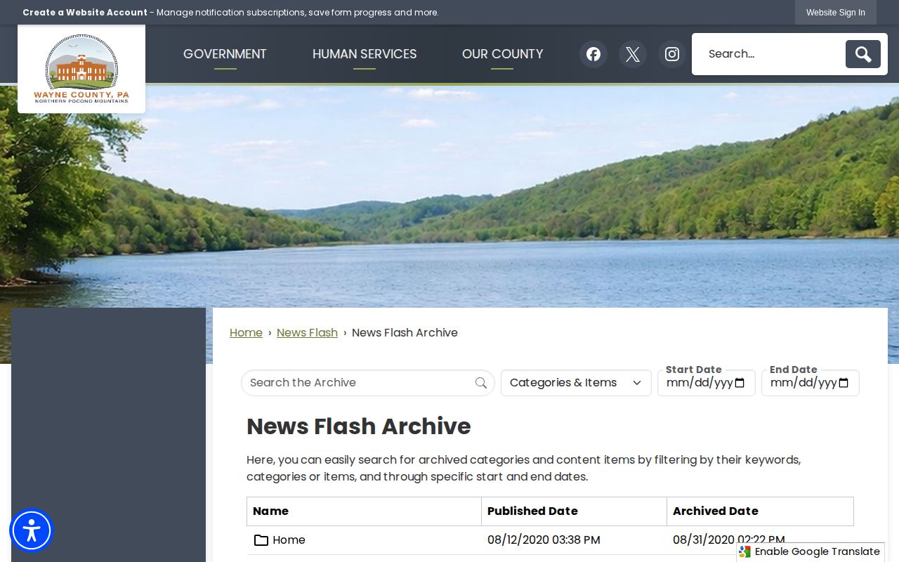 Wayne County dated DA arrest-news archive interface